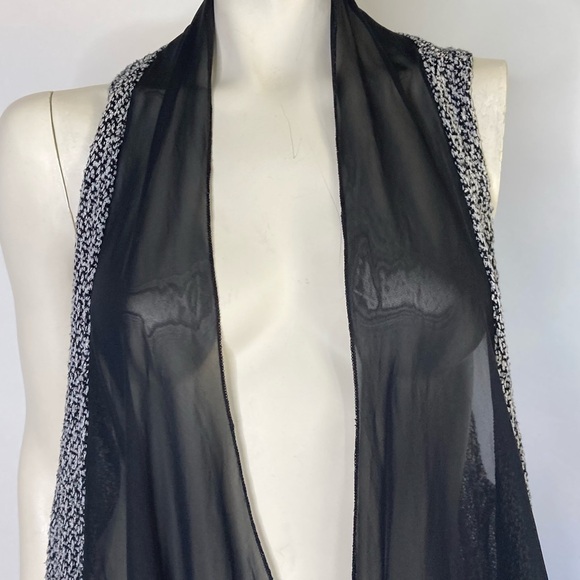 Coin 1804 Sheer Sweater Cardigan Sz XL - Picture 3 of 10